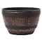 Gardenised Brown Outdoor Rustic Half Barrel Flower Garden Planter Bowl, Plastic, Medium QI004113.M - alternate 8